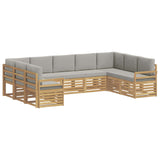 Set divani Legno di Acacia Massello