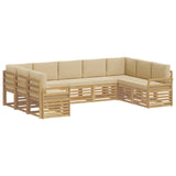 Set divani Legno di Acacia Massello