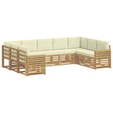 Set divani Legno di Acacia Massello