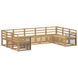 Set divani Legno di Acacia Massello