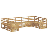 Set divani Legno di Acacia Massello