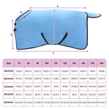 Coperta per Cavalli Aqua Completo 85 cm Poliestere