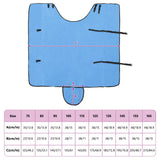 Coperta per Cavalli Aqua Completo 125 cm Poliestere