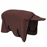 Coperta per Cavalli Marrone Scuro Completo 95 cm Poliestere