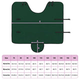 Coperta per Cavalli Verde scuro completo 115 cm Poliestere