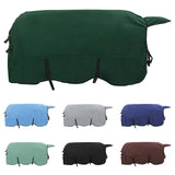 Coperta per Cavalli Verde scuro completo 155 cm Poliestere