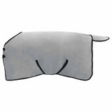 Coperta per Cavalli Grigio chiaro e rosa completo 75 cm