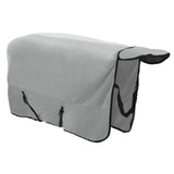 Coperta per Cavalli Grigio chiaro e rosa completo 125 cm