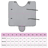 Coperta per Cavalli Grigio chiaro e rosa completo 165 cm