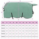 Coperta per Cavalli Verde speciale 135 cm Poliestere