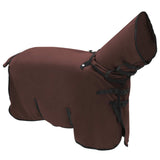 Coperta per Cavalli Marrone Scuro Completo 75 cm Poliestere