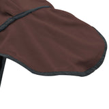 Coperta per Cavalli Marrone Scuro Completo 165 cm Poliestere