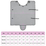 Coperta per Cavalli Grigio chiaro e rosa completo 135 cm