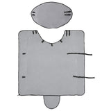 Coperta per Cavalli Grigio chiaro e rosa completo 135 cm