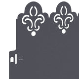 Bordure per prato 20 pcs Antracite 103 x 0,05 x 22 cm Acciaio