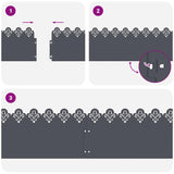 Bordure per prato 20 pcs Antracite 103 x 0,05 x 22 cm Acciaio