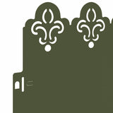 Bordure per prato 20 pcs Verde oliva 103 x 0,05 x 22 cm Acciaio