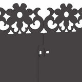 Bordure per prato 30 pcs Nero 103 x 0,05 x 22 cm Acciaio