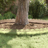 Bordure per prato 10 pcs Argento 103 x 0,05 x 22 cm