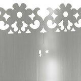 Bordure per prato 10 pcs Argento 103 x 0,05 x 22 cm