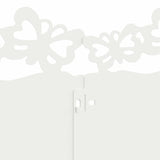 Bordure per prato 20 pcs Bianco 103 x 0,05 x 22 cm Acciaio