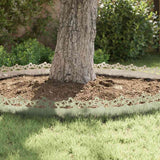 Bordure per prato 30 pcs Argento 103 x 0,05 x 22 cm