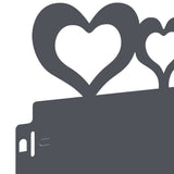 Bordure per prato 10 pcs Antracite 103 x 0,05 x 22 cm Acciaio