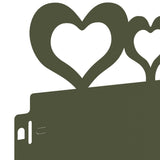 Bordure per prato 10 pcs Verde oliva 103 x 0,05 x 22 cm Acciaio