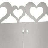 Bordure per prato 10 pcs Argento 103 x 0,05 x 22 cm