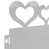 Bordure per prato 20 pcs Argento 103 x 0,05 x 22 cm