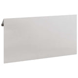 Recinto per lumache 16 pcs Argento 50 x 3,5 x 25 cm