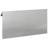 Recinto per lumache Argento 50 x 3,5 x 25 cm Acciaio zincato