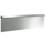 Recinto per lumache Argento 100 x 3,5 x 25 cm Acciaio zincato