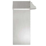 Recinto per lumache 4 pcs Argento 13,5 x 13,5 x 25 cm