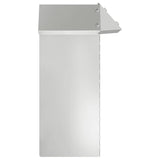 Recinto per lumache Argento 13,5 x 13,5 x 25 cm Acciaio zincato