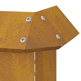 Recinto per lumache Ruggine 13,5 x 13,5 x 25 cm