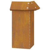 Recinto per lumache Ruggine 13,5 x 13,5 x 25 cm