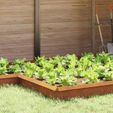 Recinto per lumache 4 pcs Ruggine 13,5 x 13,5 x 25 cm