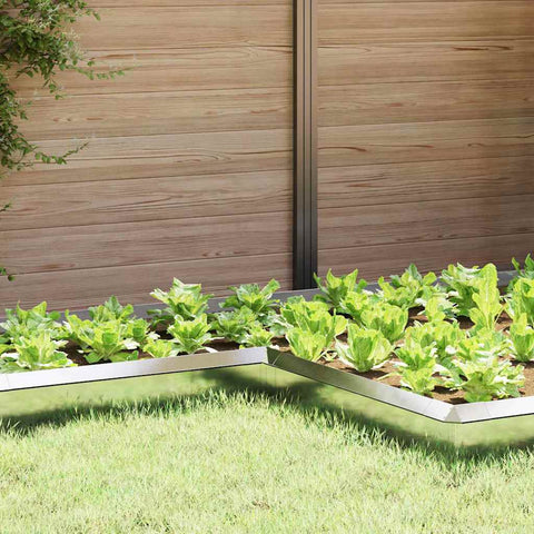 Recinto per lumache 4 pcs Argento 10 x 10 x 25 cm