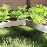 Recinto per lumache 4 pcs Argento 10 x 10 x 25 cm