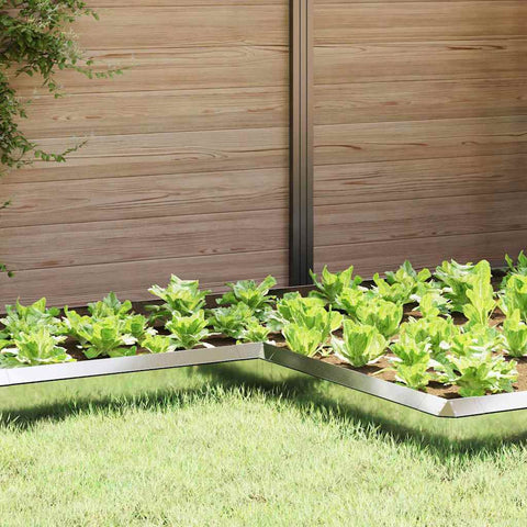 Recinto per lumache 4 pcs Argento 10 x 10 x 25 cm