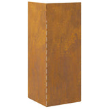 Recinto per lumache 4 pcs Ruggine 10 x 10 x 25 cm