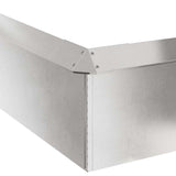 Recinzioni per lumache 8 pcs Argento Acciaio inossidabile