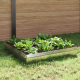 Recinzioni per lumache 8 pcs Argento Acciaio zincato