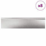 Recinzioni per lumache 12 pcs Argento Acciaio inossidabile