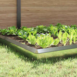 Recinzioni per lumache 12 pcs Argento Acciaio zincato