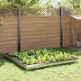 Recinzioni per lumache 12 pcs Argento Acciaio zincato