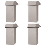 Recinzioni per lumache 12 pcs Ruggine