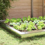 Recinzioni per lumache 16 pcs Argento Acciaio inossidabile