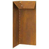 Recinzioni per lumache 16 pcs Ruggine